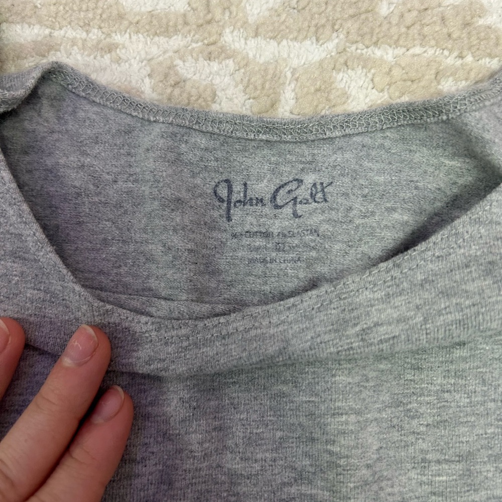 Brandy Melville Gray Crop Top
